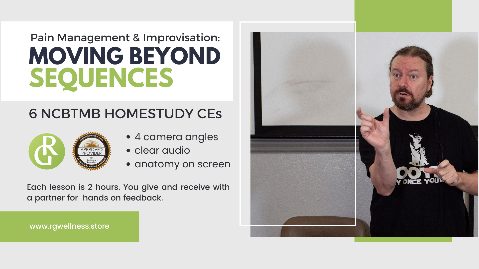 Pain Management & Improvisation: Moving Beyond Sequences