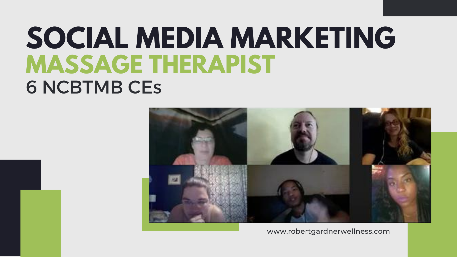 Social Media Marketing for Massage Therapists 6 NCBTMB CEs